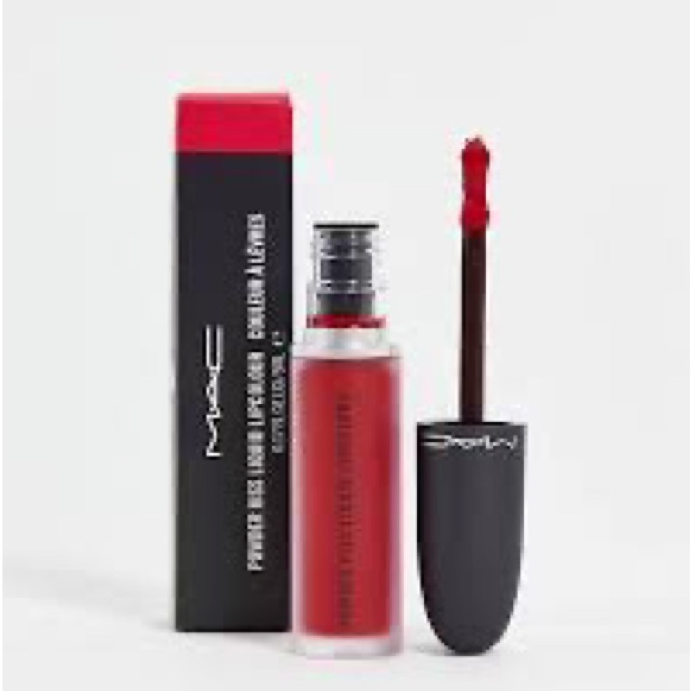 (LGSF) NEW MAC Powder Kiss Liquid Lipcolour *HAUTE PANTS* / 0.17 oz / New In Box - Picture 12 of 13